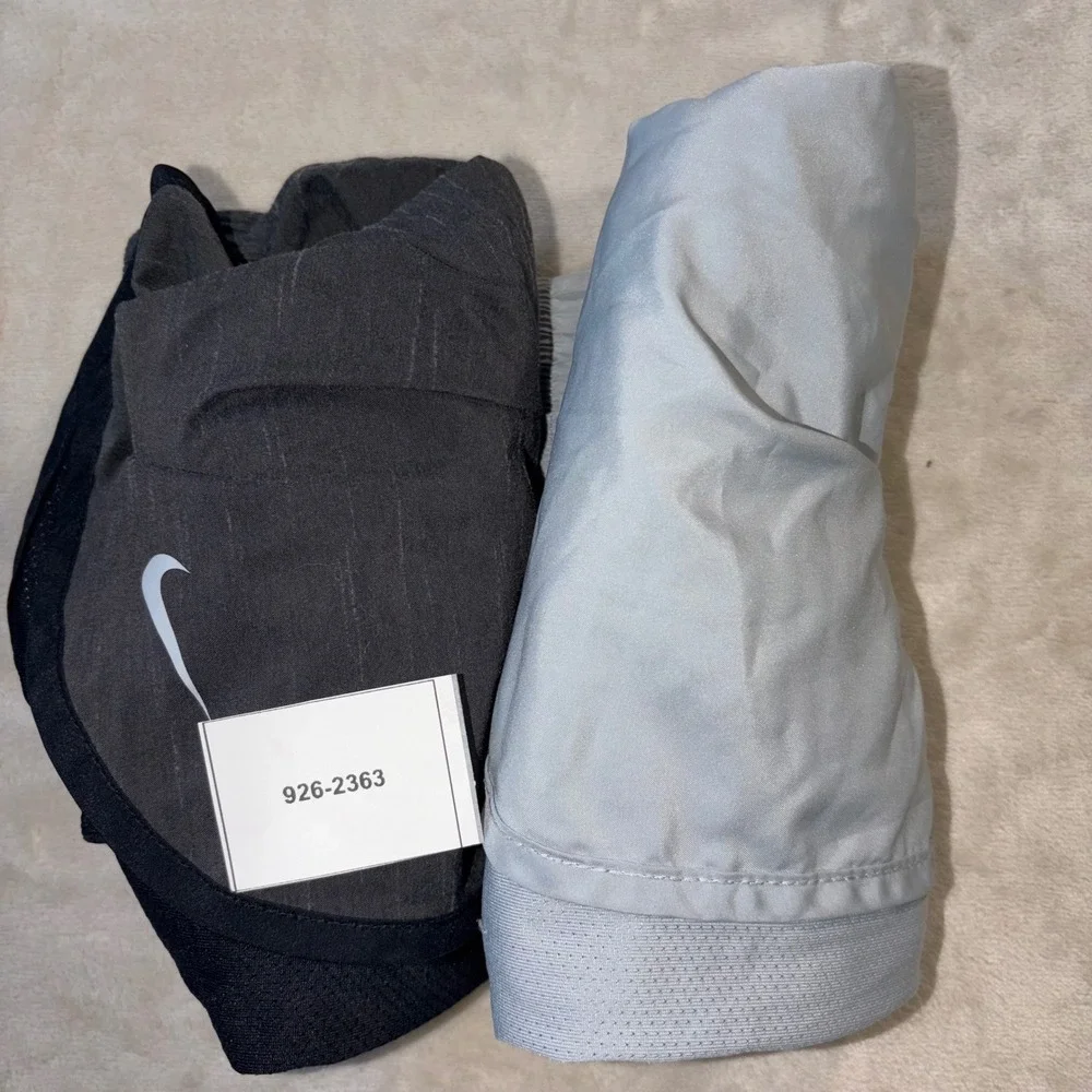 Nike Dri-FIT Tempo Running Shorts Bundle Grey Black 831558-012 Womens Small